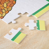 ジョロフイネジェリアガーナウエストアフリカ食品 ジグソーパズル (側面)