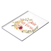 ジョワデヴィヴルフランスのことわざ ノートブック (左側)