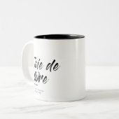 ジョワデヴィヴル – Two-Tone Mug ツートーンマグカップ (正面左)