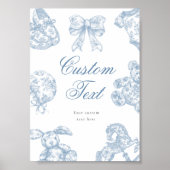 ジョワ・ド・ジュイ オーダーメイド テーブルサイン ポスター (正面)