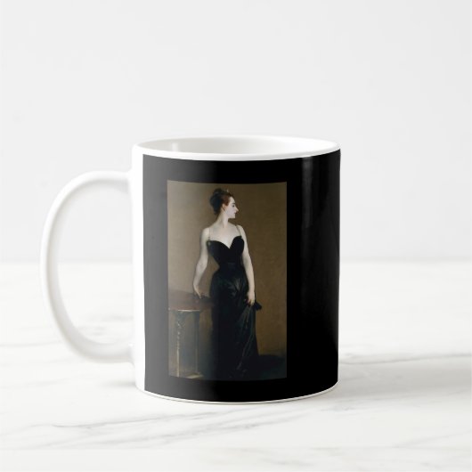 ジョンおもしろい・シンガーSargent Madame X Iphonへの贈り物 コーヒーマグカップ (左)