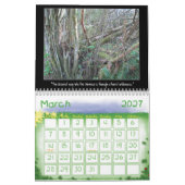 ジョンお気に入りのなMuirの引用語句 カレンダー (3月 2027)