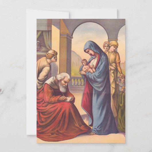 ジョンという名を与える 招待状 (正面)