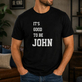 ジョンとして生きるのは最高 誕生日おめでとう Tシャツ