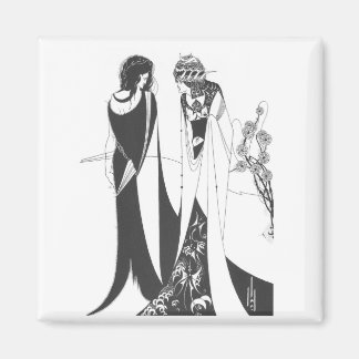 ジョンとサロメ、オーブリー・ベアズリー…HD マグネット