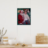 ジョンとサンタ ポスター (キッチン)