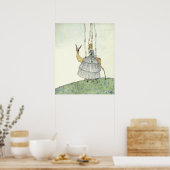 ジョンと幽霊たちby Kay Nielsen ポスター (キッチン)