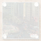 ジョンによる五番街はつまずきます ガラスコースター (裏面)