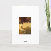 ジョンのコリアーの絵画の挨拶状 カード (裏面)