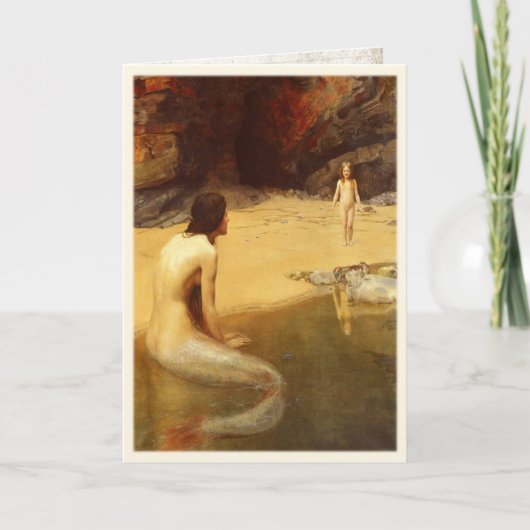 ジョンのコリアーの絵画の挨拶状 カード (正面)