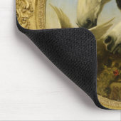 ジョンのニシンを絵を描いている最高傑作の馬及び鳩 マウスパッド (コーナー)