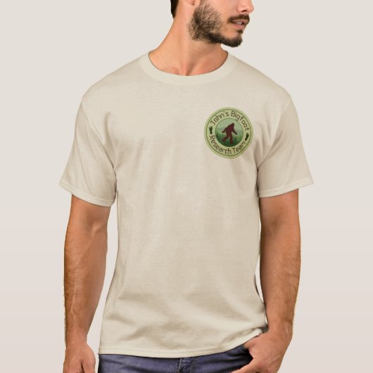 ジョンのビッグフット狩りシャツ Tシャツ (正面)