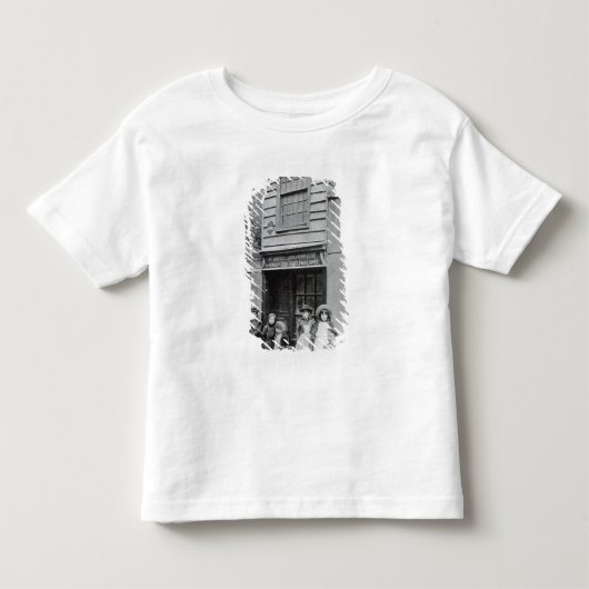 ジョンのポンドの研修会の外の子供 トドラーTシャツ (正面)