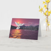 ジョンの14:27の聖書はカードを引用します カード (黄色い花)