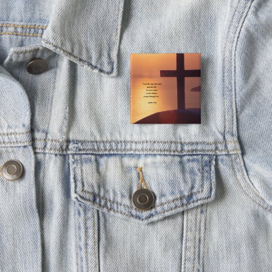 ジョンの14:6 缶バッジ (インサイチュ)