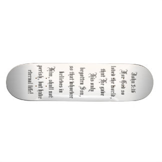 ジョンの3:16のスケート板 スケートボード