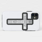 ジョンの3:16の十字だけ Case-Mate iPhoneケース (裏面(横))