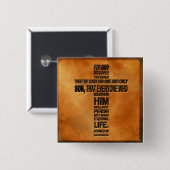 ジョンの3:16ボタン 缶バッジ (正面&裏面)