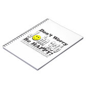 ジョンの3:16 -あります幸せが心配しないで下さい! ノートブック (左側)