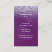 ジョンの3:16 -キリスト教の名刺 名刺 (裏面)