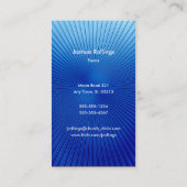 ジョンの3:16 -クリスチャン 名刺 (裏面)