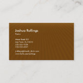 ジョンの3:16 -クリスチャン 名刺 (裏面)