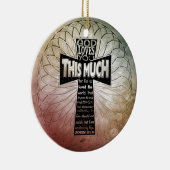 ジョンの3:16 セラミックオーナメント (右)