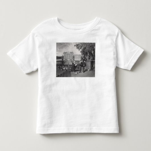 ジョンは上がりました王のGardener トドラーTシャツ (正面)