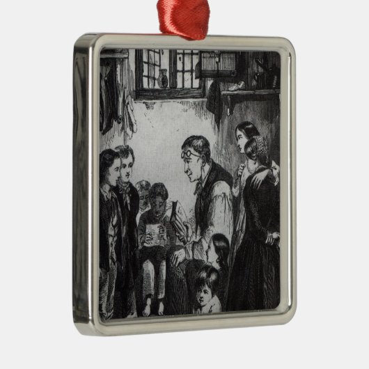 ジョンは彼の家の教授子供を打ち砕きます メタルオーナメント (右)