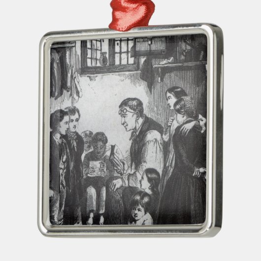 ジョンは彼の家の教授子供を打ち砕きます メタルオーナメント (左)