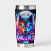 ジョンは暗いタンブラーの後に生きる 保温保冷タンブラー (正面)