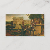 ジョンは(c.1621-77)王のGardener、現在上がりました 名刺 (裏面)