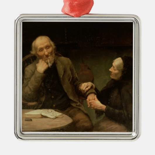 ジョンアンダーソン、私のJo 1894年(キャンバスの油) メタルオーナメント (正面)