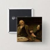 ジョンアンダーソン、私のJo 1894年(キャンバスの油) 缶バッジ (正面&裏面)