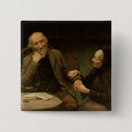 ジョンアンダーソン、私のJo 1894年(キャンバスの油) 缶バッジ (正面)