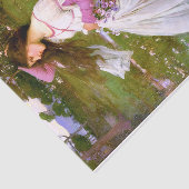 ジョンウィリアムウォーターハウスウィンドフラワーズウィンドスイープ 薄葉紙 (詳細)