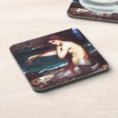 ジョンウィリアムウォーターハウスマーメイドコースター コースター (左側)