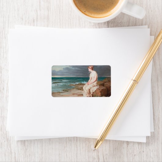 ジョンウィリアムウォーターハウスミランダアートラベル ラベル (インサイチュ)