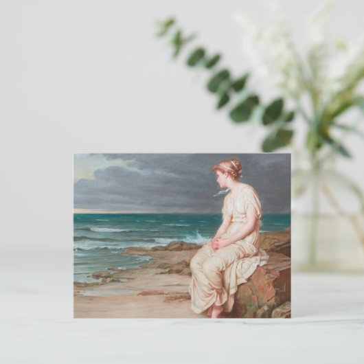 ジョンウィリアムウォーターハウスミランダ ポストカード (スタンド正面)