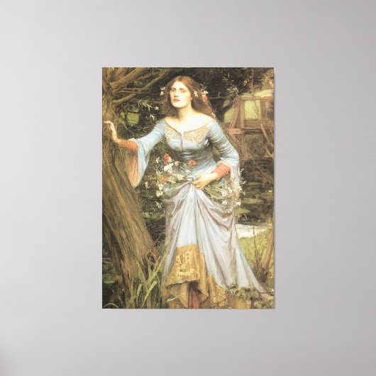 ジョンウィリアムウォーターハウス キャンバスプリント (正面)