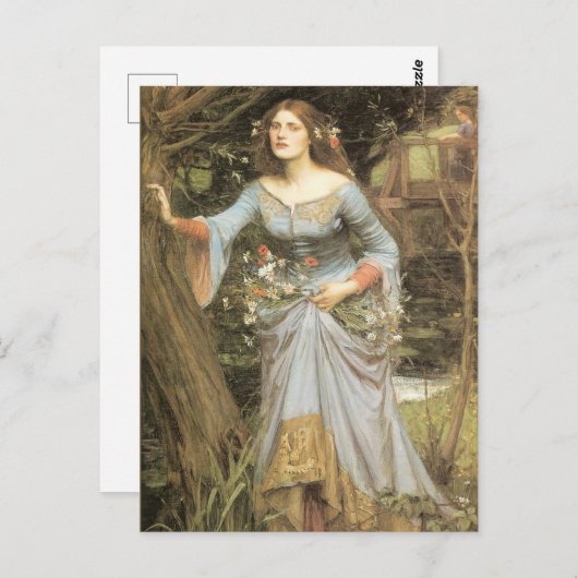 ジョンウィリアムウォーターハウス ポストカード (正面/裏面)