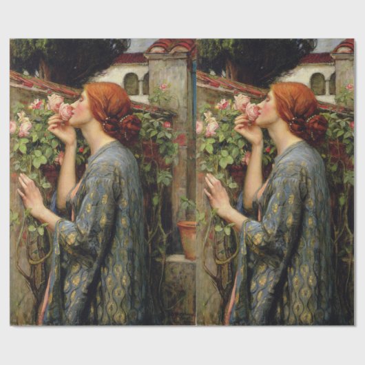 ジョンウィリアムウォーターハウス ラッピングペーパー (フラット)