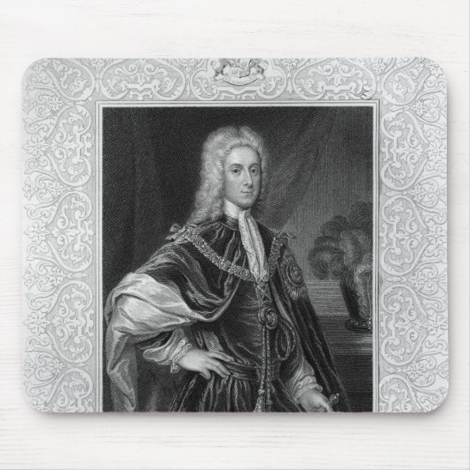 ジョンキャンベルのポートレート マウスパッド (正面)