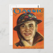 ジョンギルバート1926年ヴィンテージポートレート ポストカード (正面/裏面)