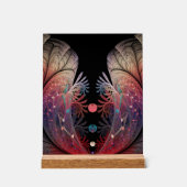 ジョングレージ抽象芸術モダンファンタジーフラクタル アクリルサイン (正面)