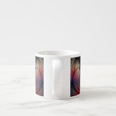 ジョングレージ抽象芸術モダンファンタジーフラクタル エスプレッソカップ (裏面)