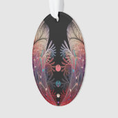 ジョングレージ抽象芸術モダンファンタジーフラクタル オーナメント (正面)