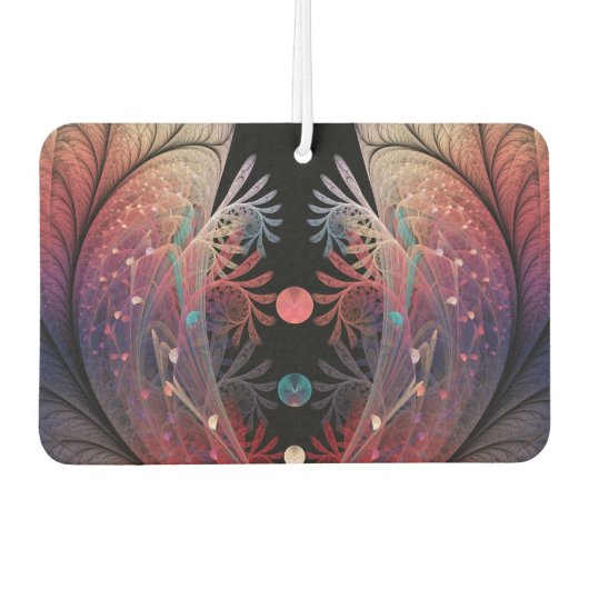 ジョングレージ抽象芸術モダンファンタジーフラクタル カーエアーフレッシュナー (正面)