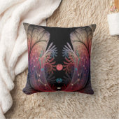 ジョングレージ抽象芸術モダンファンタジーフラクタル クッション (ブランケット)