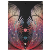 ジョングレージ抽象芸術モダンファンタジーフラクタル クリップボード (裏面)